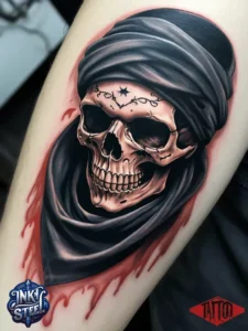 Gangster hood tattoos for females - Gangster hood tattoos for guys - Gangster hood tattoo small - Gangster hood tattoo meaning - Hood Tattoos for males - Gangster hood tattoo ideas