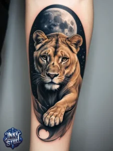 Goddess female lion tattoo small - Goddess female lion tattoo with names - Goddess female lion tattoo ideas - Goddess female lion tattoo sleeve