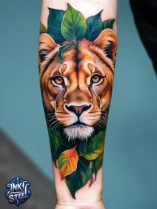 Goddess female lion tattoo small - Goddess female lion tattoo with names - Goddess female lion tattoo ideas - Goddess female lion tattoo sleeve