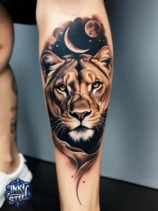 Goddess female lion tattoo small - Goddess female lion tattoo with names - Goddess female lion tattoo ideas - Goddess female lion tattoo sleeve