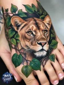 Goddess female lion tattoo small - Goddess female lion tattoo with names - Goddess female lion tattoo ideas - Goddess female lion tattoo sleeve