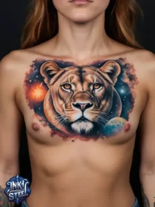 Goddess female lion tattoo small - Goddess female lion tattoo with names - Goddess female lion tattoo ideas - Goddess female lion tattoo sleeve