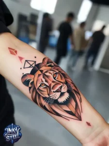 Goddess female lion tattoo small - Goddess female lion tattoo with names - Goddess female lion tattoo ideas - Goddess female lion tattoo sleeve