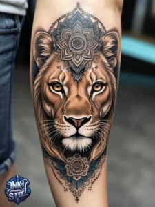 Goddess female lion tattoo small - Goddess female lion tattoo with names - Goddess female lion tattoo ideas - Goddess female lion tattoo sleeve