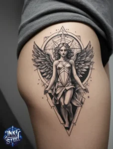 Guardian angel tattoo small -Guardian angel tattoo male - Guardian angel tattoo for female - Guardian angel tattoo meaning - Guardian angel tattoo ideas - Guardian angel tattoo neck