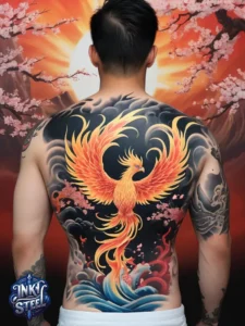 Japanese back tattoo female -Japanese back tattoo Male - Japanese back tattoo black and grey - Japanese Back Tattoo, Samurai - Japanese bodysuit tattoo - Kame-no-koh tattoo