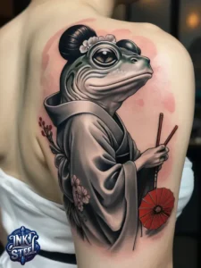 Japanese frog tattoo black and white - Japanese frog tattoo small - Samurai frog tattoo - Japanese frog tattoo smoking - Japanese frog tattoo meanings - Japanese Frog Tattoo Flash