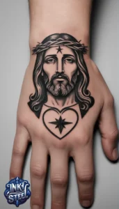 Jesus forearm tattoo simple - Jesus forearm tattoo ideas - Forearm Half Sleeve Jesus tattoo - Jesus Forearm Tattoos for Men - Jesus Tattoo on Arm to Hand - Jesus tattoo Arm Sleeve