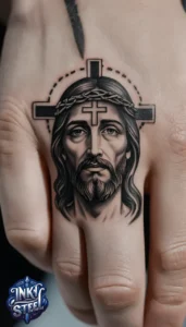 Jesus forearm tattoo simple - Jesus forearm tattoo ideas - Forearm Half Sleeve Jesus tattoo - Jesus Forearm Tattoos for Men - Jesus Tattoo on Arm to Hand - Jesus tattoo Arm Sleeve