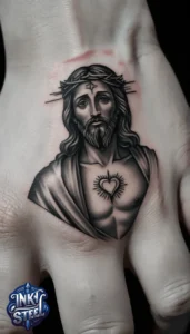 Jesus forearm tattoo simple - Jesus forearm tattoo ideas - Forearm Half Sleeve Jesus tattoo - Jesus Forearm Tattoos for Men - Jesus Tattoo on Arm to Hand - Jesus tattoo Arm Sleeve