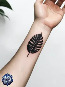 Monstera leaves tattoo meaning - Monstera leaves tattoo small - Monstera tattoo fine Line - Monstera leaves tattoo simple - Monstera leaves tattoo female - Monstera leaves tattoo ideas