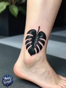 Monstera leaves tattoo meaning - Monstera leaves tattoo small - Monstera tattoo fine Line - Monstera leaves tattoo simple - Monstera leaves tattoo female - Monstera leaves tattoo ideas