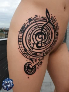 Music tattoo small - Music tattoo ideas - Music tattoo photos - Music tattoos for females - Music tattoo Men - Music tattoo on hand