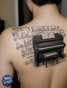 Music tattoo small - Music tattoo ideas - Music tattoo photos - Music tattoos for females - Music tattoo Men - Music tattoo on hand