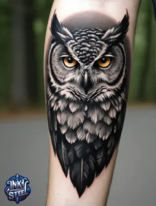 Owl tattoo meaning - Owl tattoos for females - Owl tattoo Men - Owl tattoo small - Owl tattoo hand - Owl tattoo minimalist