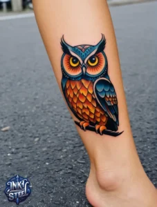 Owl tattoo meaning - Owl tattoos for females - Owl tattoo Men - Owl tattoo small - Owl tattoo hand - Owl tattoo minimalist