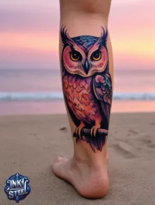 Owl tattoo meaning - Owl tattoos for females - Owl tattoo Men - Owl tattoo small - Owl tattoo hand - Owl tattoo minimalist