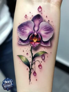 Orchid tattoo ink - Orchid tattoo meaning - Orchid tattoo small - Orchid Tattoo male - Orchid tattoo ideas - Orchid tattoo fine line