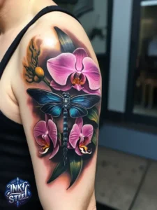 Orchid tattoo ink - Orchid tattoo meaning - Orchid tattoo small - Orchid Tattoo male - Orchid tattoo ideas - Orchid tattoo fine line