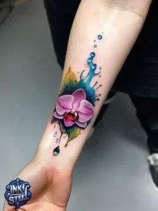 Orchid tattoo ink - Orchid tattoo meaning - Orchid tattoo small - Orchid Tattoo male - Orchid tattoo ideas - Orchid tattoo fine line