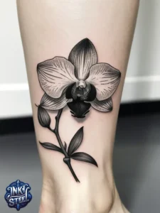 Orchid tattoo ink - Orchid tattoo meaning - Orchid tattoo small - Orchid Tattoo male - Orchid tattoo ideas - Orchid tattoo fine line