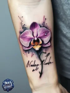 Orchid tattoo ink - Orchid tattoo meaning - Orchid tattoo small - Orchid Tattoo male - Orchid tattoo ideas - Orchid tattoo fine line