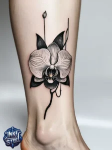 Orchid tattoo ink - Orchid tattoo meaning - Orchid tattoo small - Orchid Tattoo male - Orchid tattoo ideas - Orchid tattoo fine line