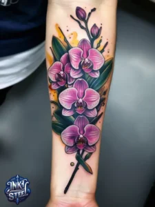 Orchid tattoo ink - Orchid tattoo meaning - Orchid tattoo small - Orchid Tattoo male - Orchid tattoo ideas - Orchid tattoo fine line