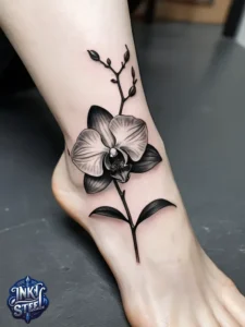 Orchid tattoo ink - Orchid tattoo meaning - Orchid tattoo small - Orchid Tattoo male - Orchid tattoo ideas - Orchid tattoo fine line