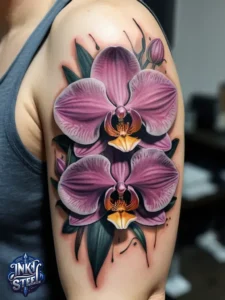 Orchid tattoo ink - Orchid tattoo meaning - Orchid tattoo small - Orchid Tattoo male - Orchid tattoo ideas - Orchid tattoo fine line