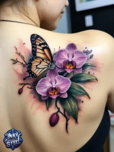 Orchid tattoo ink - Orchid tattoo meaning - Orchid tattoo small - Orchid Tattoo male - Orchid tattoo ideas - Orchid tattoo fine line