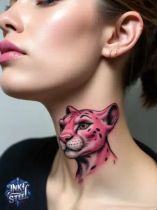 Pink panther tattoos small - Pink panther tattoos meaning - Pink Panther Tattoo ideas - Pink Panther tattoo black and white - Pink Panther tattoo Lil Peep - Flash tattoos Portland - The Birdhouse tattoo