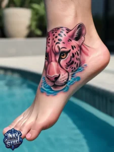 Pink panther tattoos small - Pink panther tattoos meaning - Pink Panther Tattoo ideas - Pink Panther tattoo black and white - Pink Panther tattoo Lil Peep - Flash tattoos Portland - The Birdhouse tattoo