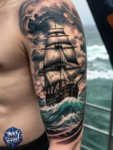 Traditional pirate tattoos - Pirate Tattoos for Men - Pirate tattoos meaning - Pirate tattoos for females - Pirate Tattoos Temporary - Pirate tattoos small