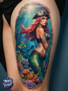 Traditional pirate tattoos - Pirate Tattoos for Men - Pirate tattoos meaning - Pirate tattoos for females - Pirate Tattoos Temporary - Pirate tattoos small