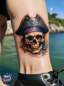 Traditional pirate tattoos - Pirate Tattoos for Men - Pirate tattoos meaning - Pirate tattoos for females - Pirate Tattoos Temporary - Pirate tattoos small