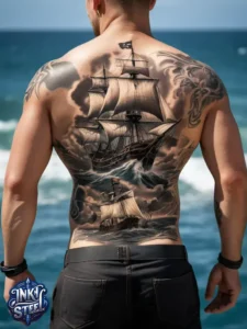 Traditional pirate tattoos - Pirate Tattoos for Men - Pirate tattoos meaning - Pirate tattoos for females - Pirate Tattoos Temporary - Pirate tattoos small