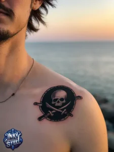 Traditional pirate tattoos - Pirate Tattoos for Men - Pirate tattoos meaning - Pirate tattoos for females - Pirate Tattoos Temporary - Pirate tattoos small