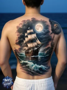 Traditional pirate tattoos - Pirate Tattoos for Men - Pirate tattoos meaning - Pirate tattoos for females - Pirate Tattoos Temporary - Pirate tattoos small