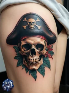 Traditional pirate tattoos - Pirate Tattoos for Men - Pirate tattoos meaning - Pirate tattoos for females - Pirate Tattoos Temporary - Pirate tattoos small