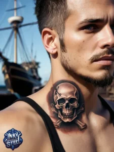 Traditional pirate tattoos - Pirate Tattoos for Men - Pirate tattoos meaning - Pirate tattoos for females - Pirate Tattoos Temporary - Pirate tattoos small