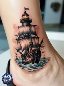 Traditional pirate tattoos - Pirate Tattoos for Men - Pirate tattoos meaning - Pirate tattoos for females - Pirate Tattoos Temporary - Pirate tattoos small