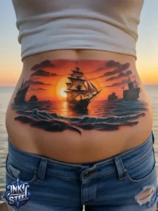 Traditional pirate tattoos - Pirate Tattoos for Men - Pirate tattoos meaning - Pirate tattoos for females - Pirate Tattoos Temporary - Pirate tattoos small