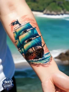 Traditional pirate tattoos - Pirate Tattoos for Men - Pirate tattoos meaning - Pirate tattoos for females - Pirate Tattoos Temporary - Pirate tattoos small