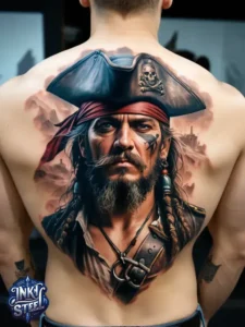 Traditional pirate tattoos - Pirate Tattoos for Men - Pirate tattoos meaning - Pirate tattoos for females - Pirate Tattoos Temporary - Pirate tattoos small