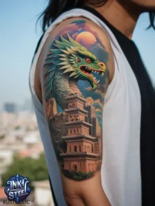 Quetzalcoatl tattoos small - Quetzalcoatl tattoo ideas - Quetzalcoatl tattoo sleeve - Quetzalcoatl tattoo forearm - Quetzalcoatl Tattoo woman - Quetzalcoatl tattoo leg