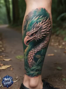 Quetzalcoatl tattoos small - Quetzalcoatl tattoo ideas - Quetzalcoatl tattoo sleeve - Quetzalcoatl tattoo forearm - Quetzalcoatl Tattoo woman - Quetzalcoatl tattoo leg