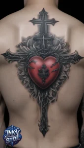 Sacred heart tattoo designs - Sacred heart tattoo small - Sacred heart tattoo meanings - Sacred heart tattoo Traditional - Sacred heart tattoo female