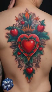 Sacred heart tattoo designs - Sacred heart tattoo small - Sacred heart tattoo meanings - Sacred heart tattoo Traditional - Sacred heart tattoo female