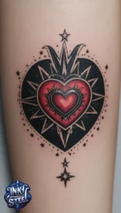 Sacred heart tattoo designs - Sacred heart tattoo small - Sacred heart tattoo meanings - Sacred heart tattoo Traditional - Sacred heart tattoo female